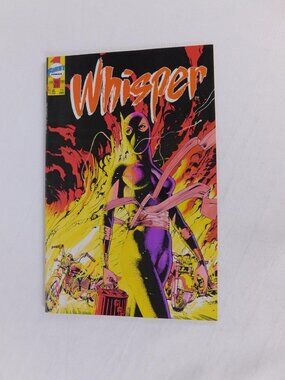 Vintage First Comics Whisper Comic Book #20 1989 Copper Age Color Single Issue
